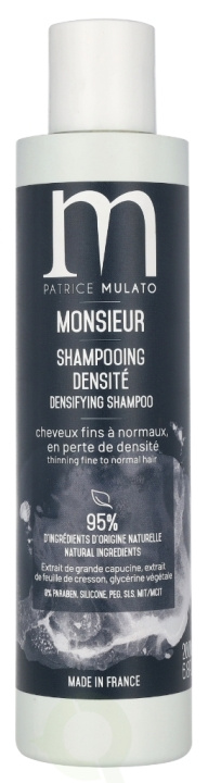 Patrice Mulato P. Mulato Monsieur Density Shampoo 200 ml i gruppen SKÖNHET & HÄLSA / Hår & Styling / Hårvårdsprodukter / Schampo hos TP E-commerce Nordic AB (D08280)