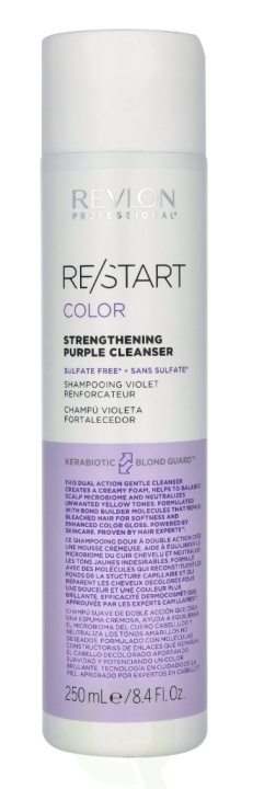 Revlon Re/Start Color Strengthening Purple Cleanser 250 ml i gruppen SKÖNHET & HÄLSA / Hudvård / Ansiktsvård / Rengöring hos TP E-commerce Nordic AB (D08289)