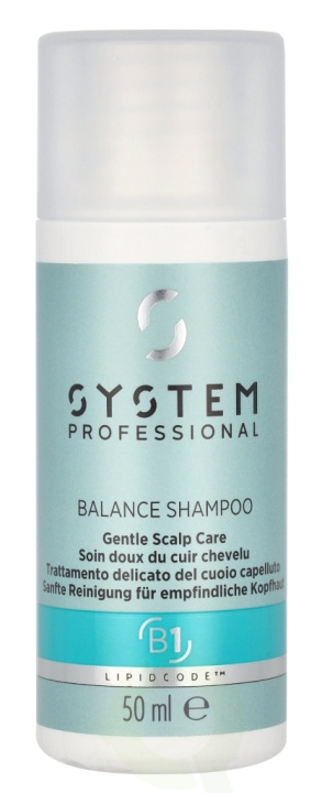 Wella System P. - Lipid Code - Balance Shampoo B1 50 ml i gruppen SKÖNHET & HÄLSA / Hår & Styling / Hårvårdsprodukter / Schampo hos TP E-commerce Nordic AB (D08297)