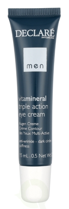 Declare Men Vita Mineral Triple Action Eye Cream 15 ml i gruppen SKÖNHET & HÄLSA / Hudvård / Ansiktsvård / Ögonkräm hos TP E-commerce Nordic AB (D08328)