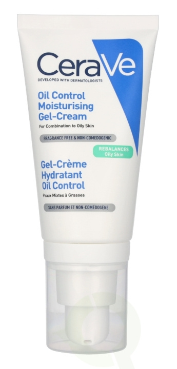 Cerave Oil Control Moisturizing Gel Cream 52 ml i gruppen SKÖNHET & HÄLSA / Hudvård / Ansiktsvård / Dagkräm hos TP E-commerce Nordic AB (D08389)