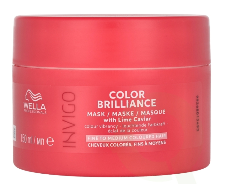 Wella Invigo - Color Brilliance Vibrant Color Mask 150 ml Fine/Normal i gruppen SKÖNHET & HÄLSA / Hår & Styling / Hårvårdsprodukter hos TP E-commerce Nordic AB (D08416)