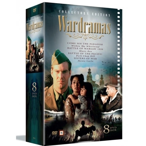 War Dramas - 8 DVD Box set - Classic and award winning war movies i gruppen HEMELEKTRONIK / Ljud & Bild / TV & Tillbehör / Filmer / DVD hos TP E-commerce Nordic AB (D08430)