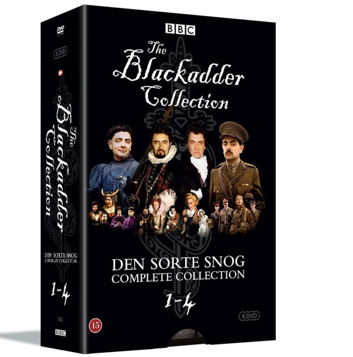 The Black Adder COMPLETE COLLECTION - Den Sorte Snog Complete Coll. - 8 DVD box set i gruppen HEMELEKTRONIK / Ljud & Bild / TV & Tillbehör / Filmer / DVD hos TP E-commerce Nordic AB (D08450)