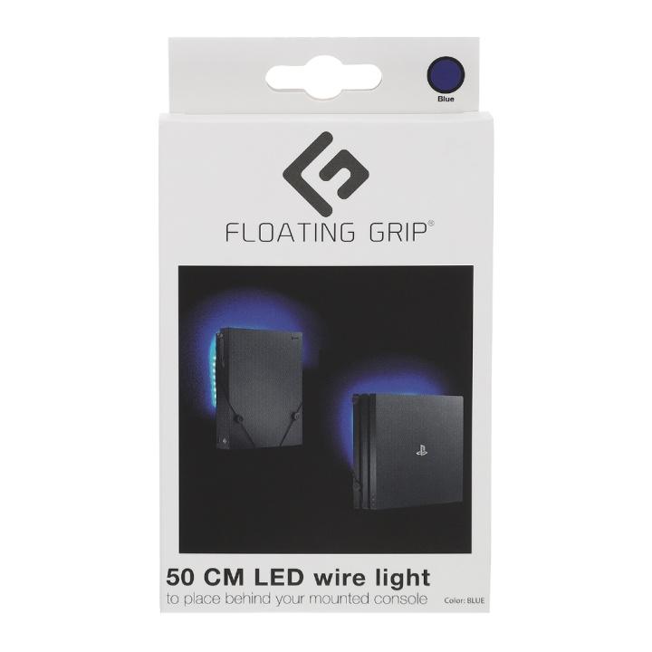 FLOATING GRIP Led-lampa med USB blå i gruppen HEMELEKTRONIK / Spelkonsoler & Tillbehör / Sony PlayStation 4 hos TP E-commerce Nordic AB (D08462)