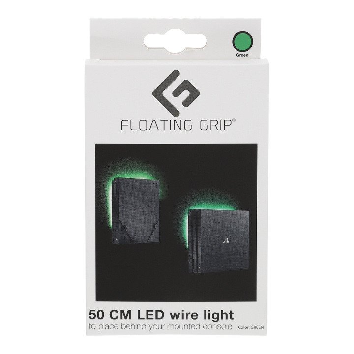 FLOATING GRIP Led Wire Light med USB grön i gruppen HEMELEKTRONIK / Spelkonsoler & Tillbehör / Sony PlayStation 4 hos TP E-commerce Nordic AB (D08463)