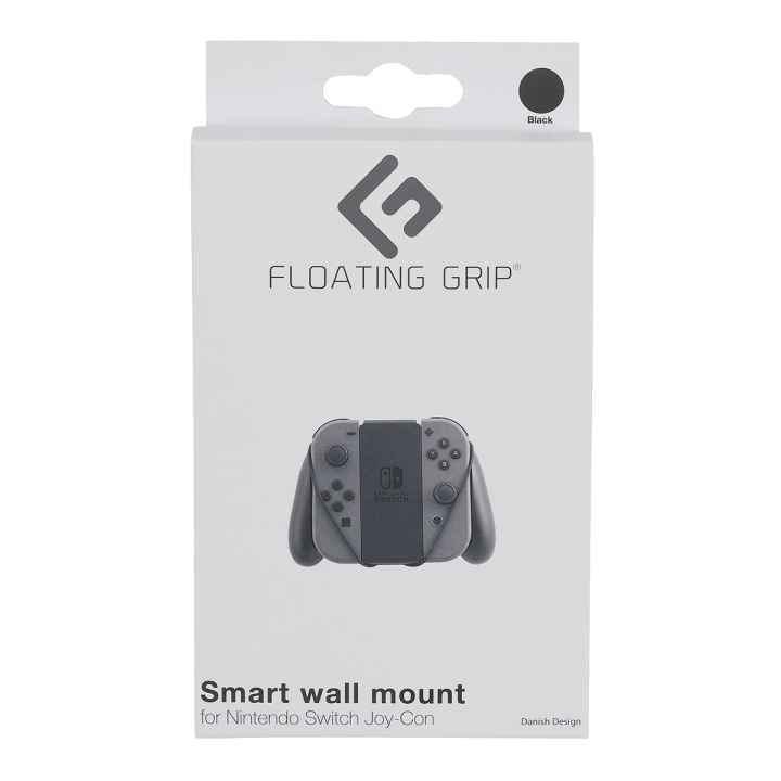 FLOATING GRIP Nintendo Switch Joy-Con Väggfäste Svart/Grå i gruppen HEMELEKTRONIK / Spelkonsoler & Tillbehör / Nintendo Switch hos TP E-commerce Nordic AB (D08475)