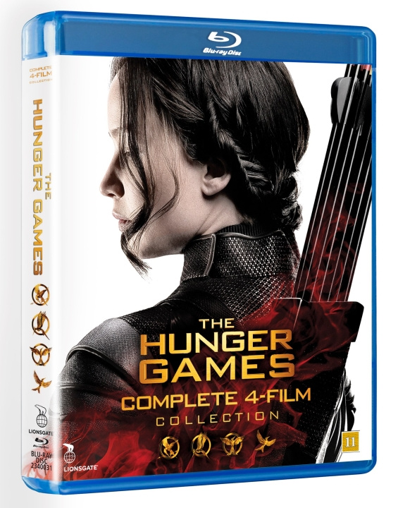 Hunger Games The Complete Collection (Blu-Ray) i gruppen HEMELEKTRONIK / Ljud & Bild / TV & Tillbehör / Filmer / Blu-ray hos TP E-commerce Nordic AB (D08545)