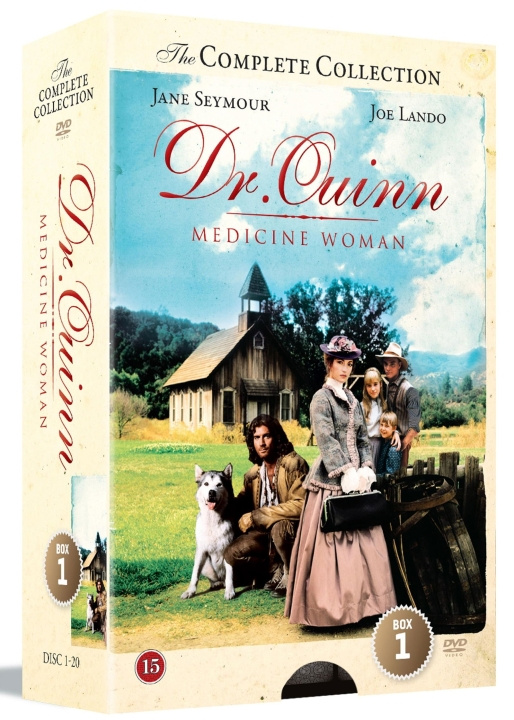 Dr. Quinn - Medicine Woman COLLECTION BOX 1 DVD - SEASON 1 - 2 - 3 i gruppen HEMELEKTRONIK / Ljud & Bild / TV & Tillbehör / Filmer / DVD hos TP E-commerce Nordic AB (D08550)