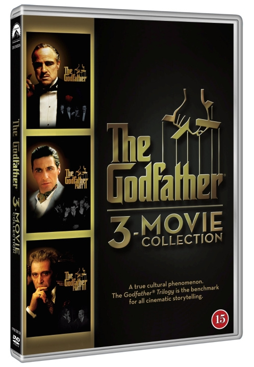 The Godfather 1-3 - Movie Collection (3 disc) - DVD i gruppen HEMELEKTRONIK / Ljud & Bild / TV & Tillbehör / Filmer / DVD hos TP E-commerce Nordic AB (D08551)