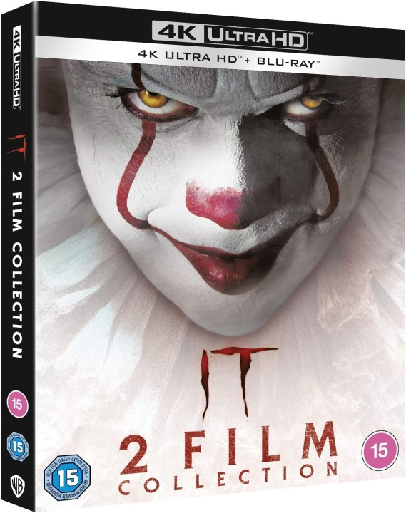 IT Chapter 1 / IT Chapter 2 4K Ultra HD + Blu-Ray i gruppen HEMELEKTRONIK / Ljud & Bild / TV & Tillbehör / Filmer / Blu-ray hos TP E-commerce Nordic AB (D08555)