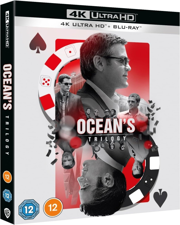 Oceans Eleven / Oceans Twelve / Oceans Thirteen 4K Ultra HD + Blu-Ray i gruppen HEMELEKTRONIK / Ljud & Bild / TV & Tillbehör / Filmer / Blu-ray hos TP E-commerce Nordic AB (D08560)