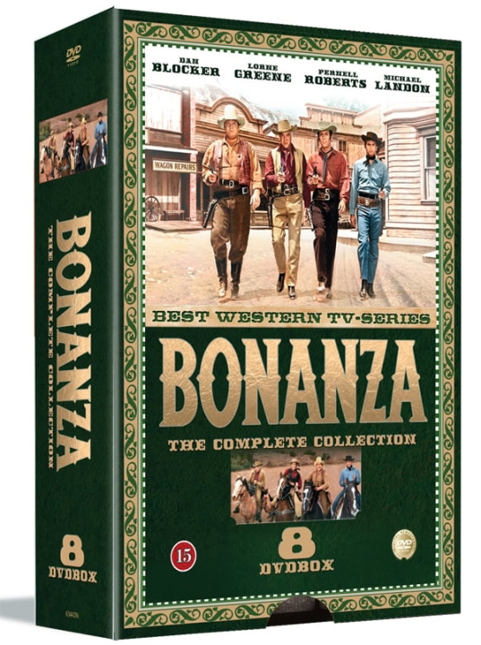 Bonanza - Season 1 - DVD i gruppen HEMELEKTRONIK / Ljud & Bild / TV & Tillbehör / Filmer / DVD hos TP E-commerce Nordic AB (D08588)