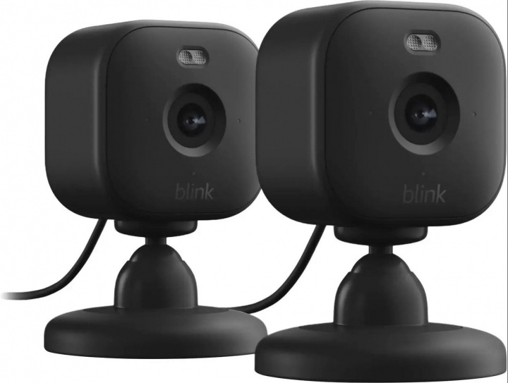 Blink Mini 2 Smart Inomhus Säkerhetskamera 2st set Svart i gruppen HEM, HUSHÅLL & TRÄDGÅRD / Larm & Säkerhet / Övervakningskameror / Digitalt (Nätverk) / Inomhuskameror hos TP E-commerce Nordic AB (D08615)