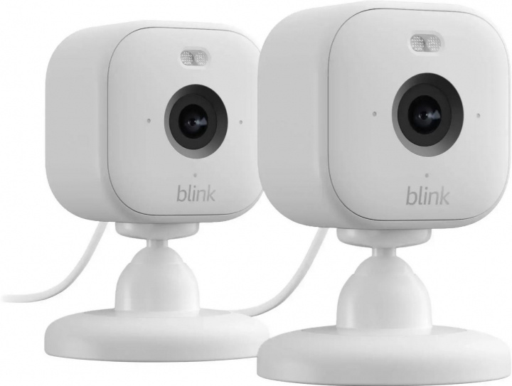 Blink Mini 2 Smart Inomhus Säkerhetskamera 2st set Vit i gruppen HEM, HUSHÅLL & TRÄDGÅRD / Larm & Säkerhet / Övervakningskameror / Digitalt (Nätverk) / Inomhuskameror hos TP E-commerce Nordic AB (D08616)