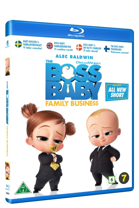 The Boss Baby: Family Business i gruppen HEMELEKTRONIK / Ljud & Bild / TV & Tillbehör / Filmer / Blu-ray hos TP E-commerce Nordic AB (D08662)