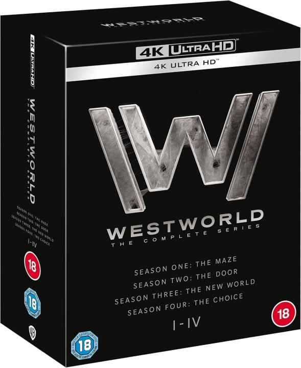 Westworld Series 1 to 4 Complete Collection 4K Ultra HD i gruppen HEMELEKTRONIK / Ljud & Bild / TV & Tillbehör / Filmer / Blu-ray hos TP E-commerce Nordic AB (D08688)