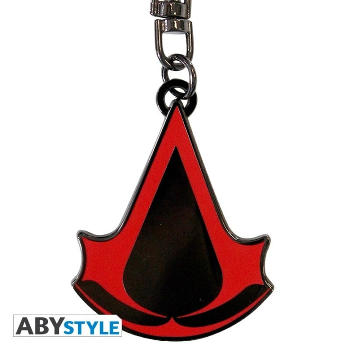 Abysse ASSASSIN\'S CREED - Nyckelring med crest i gruppen SPORT, FRITID & HOBBY / Roliga prylar / Samlarobjekt hos TP E-commerce Nordic AB (D08717)