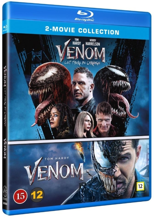 Venom: Let There Be Carnage 1-2 Box Set i gruppen HEMELEKTRONIK / Ljud & Bild / TV & Tillbehör / Filmer / Blu-ray hos TP E-commerce Nordic AB (D08720)