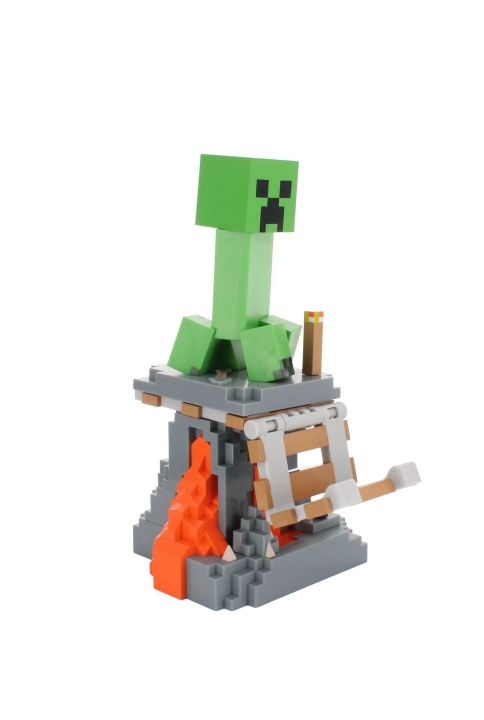 Cable Guys Minecraft: Creeper Cable Guy R.E.S.T i gruppen DATORER & KRINGUTRUSTNING / Gaming / Gaming-tillbehör hos TP E-commerce Nordic AB (D08774)