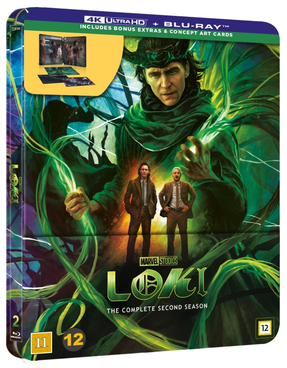 Loki S2 - STEELBOOK LIMITED EDITION i gruppen HEMELEKTRONIK / Ljud & Bild / TV & Tillbehör / Filmer / Blu-ray hos TP E-commerce Nordic AB (D08866)