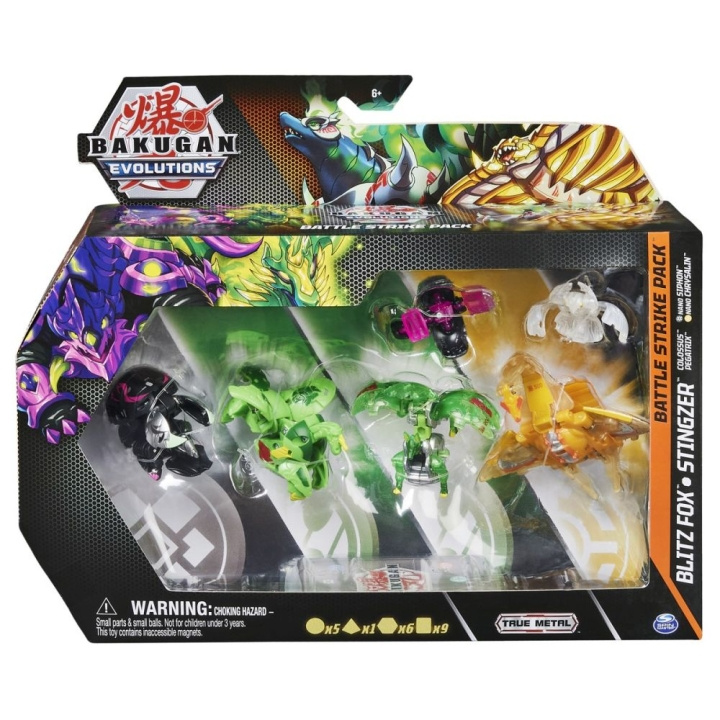 Bakugan Battle Strike - Blitz Fox / Stingzer i gruppen LEKSAKER, BARN- & BABYPRODUKTER / Leksaker / Figurer, Miniatyrer & tillbehör hos TP E-commerce Nordic AB (D08868)