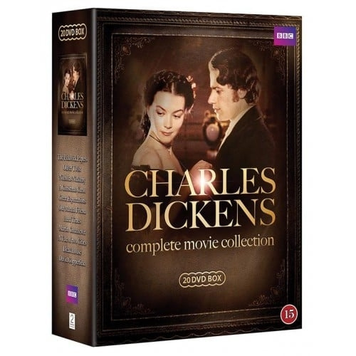 Charles Dickens - Complete Movie Collection - 20 DVD box set i gruppen HEMELEKTRONIK / Ljud & Bild / TV & Tillbehör / Filmer / DVD hos TP E-commerce Nordic AB (D08870)