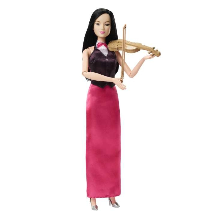 Barbie Violin docka (HKT68) i gruppen LEKSAKER, BARN- & BABYPRODUKTER / Leksaker / Dockor & Tillbehör hos TP E-commerce Nordic AB (D08876)