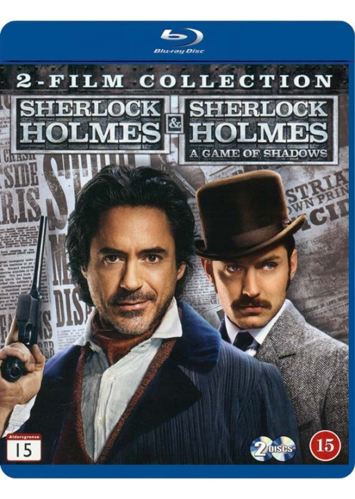 Sherlock Holmes Collection, The (2 film) (Blu-ray) i gruppen HEMELEKTRONIK / Ljud & Bild / TV & Tillbehör / Filmer / Blu-ray hos TP E-commerce Nordic AB (D08891)