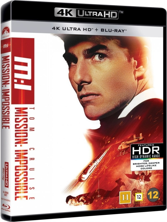 Mission: Impossible 1 (4K Blu-Ray) i gruppen HEMELEKTRONIK / Ljud & Bild / TV & Tillbehör / Filmer / Blu-ray hos TP E-commerce Nordic AB (D08915)