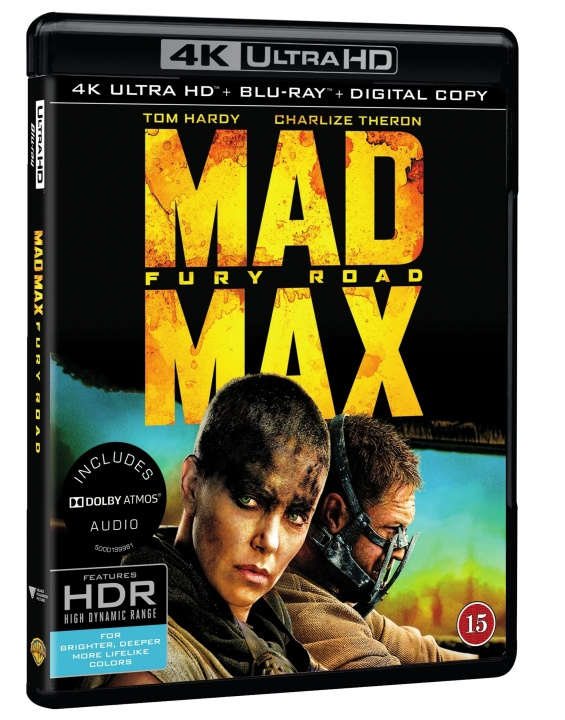 Mad Max: Fury Road (4K Blu-Ray) i gruppen HEMELEKTRONIK / Ljud & Bild / TV & Tillbehör / Filmer / Blu-ray hos TP E-commerce Nordic AB (D08924)