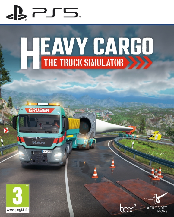 Heavy Cargo - The Truck Simulator (PS5) i gruppen HEMELEKTRONIK / Spelkonsoler & Tillbehör / Sony PlayStation 5 / Spel hos TP E-commerce Nordic AB (D08931)