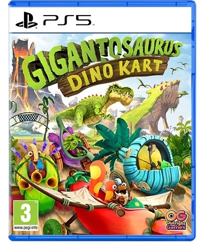 Gigantosaurus: Dino Kart (PS5) i gruppen HEMELEKTRONIK / Spelkonsoler & Tillbehör / Sony PlayStation 5 / Spel hos TP E-commerce Nordic AB (D08937)