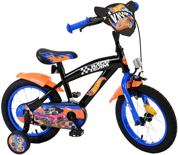 Volare Barncykel 14 - Hotwheels (31456-SACB) i gruppen LEKSAKER, BARN- & BABYPRODUKTER / Uteleksaker / Cyklar & Sparkcyklar hos TP E-commerce Nordic AB (D08946)