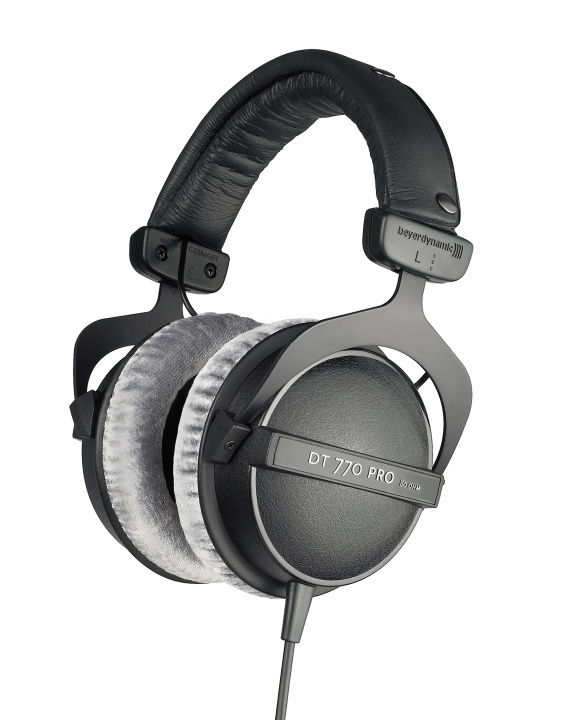 beyerdynamic DT 770 PRO 80 Ohms hörlurar i gruppen HEMELEKTRONIK / Ljud & Bild / Hörlurar & Tillbehör / Hörlurar hos TP E-commerce Nordic AB (D08973)