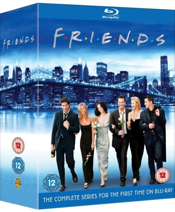 Friends: The Complete Series Blu-ray - UK Import i gruppen HEMELEKTRONIK / Ljud & Bild / TV & Tillbehör / Filmer / Blu-ray hos TP E-commerce Nordic AB (D08977)