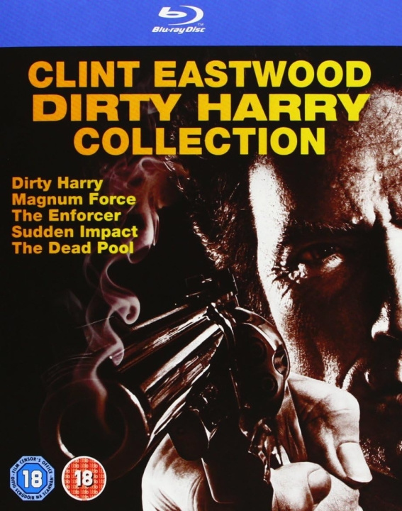 Clint Eastwood Dirty Harry Collection (5 Films) Blu-Ray i gruppen HEMELEKTRONIK / Ljud & Bild / TV & Tillbehör / Filmer / Blu-ray hos TP E-commerce Nordic AB (D08981)