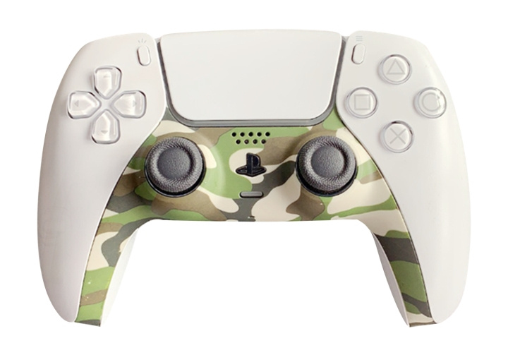 Piranha PS5 Controller Skins - Camo Green i gruppen HEMELEKTRONIK / Spelkonsoler & Tillbehör / Sony PlayStation 5 / Tillbehör hos TP E-commerce Nordic AB (D09002)