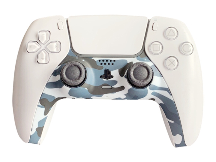 Piranha PS5 Controller Skins - Camo Blå i gruppen HEMELEKTRONIK / Spelkonsoler & Tillbehör / Sony PlayStation 5 / Tillbehör hos TP E-commerce Nordic AB (D09003)