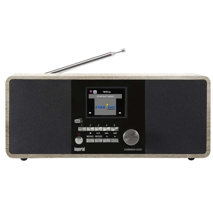 imperial Dabman i220 Beige FM / DAB+ / Internet / Bluetooth i gruppen HEMELEKTRONIK / Ljud & Bild / Hemmabio, HiFi & Bärbart / Radio & Väckarklockor / Radio hos TP E-commerce Nordic AB (D09068)