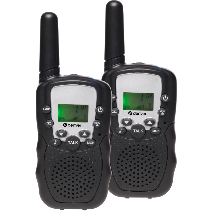 Denver Walkie Talkie set with two handsets included WTA-449 i gruppen SPORT, FRITID & HOBBY / Friluftsliv / Walkie talkie hos TP E-commerce Nordic AB (D09100)