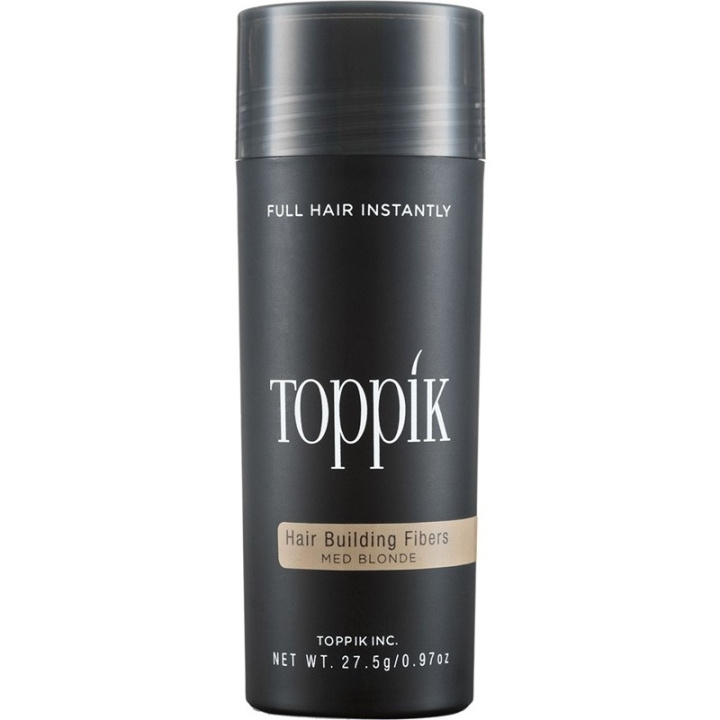 Toppik Hair Building Fibers Large 27.5g - Medium Blonde i gruppen SKÖNHET & HÄLSA / Hår & Styling / Hårvårdsprodukter hos TP E-commerce Nordic AB (D09135)