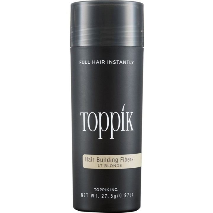 Toppik Hair Building Fibers Large 27.5g - Light Blonde i gruppen SKÖNHET & HÄLSA / Hår & Styling / Hårvårdsprodukter hos TP E-commerce Nordic AB (D09136)