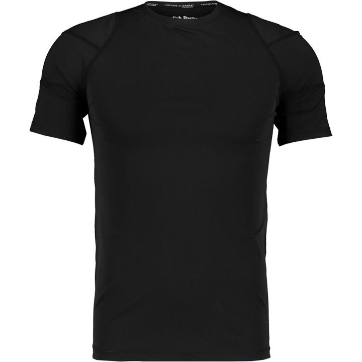 SWEDISH POSTURE T-shirt Herr Posture Reminder Svart S i gruppen SPORT, FRITID & HOBBY / Accessoarer / T-shirts & Tröjor hos TP E-commerce Nordic AB (D09215)