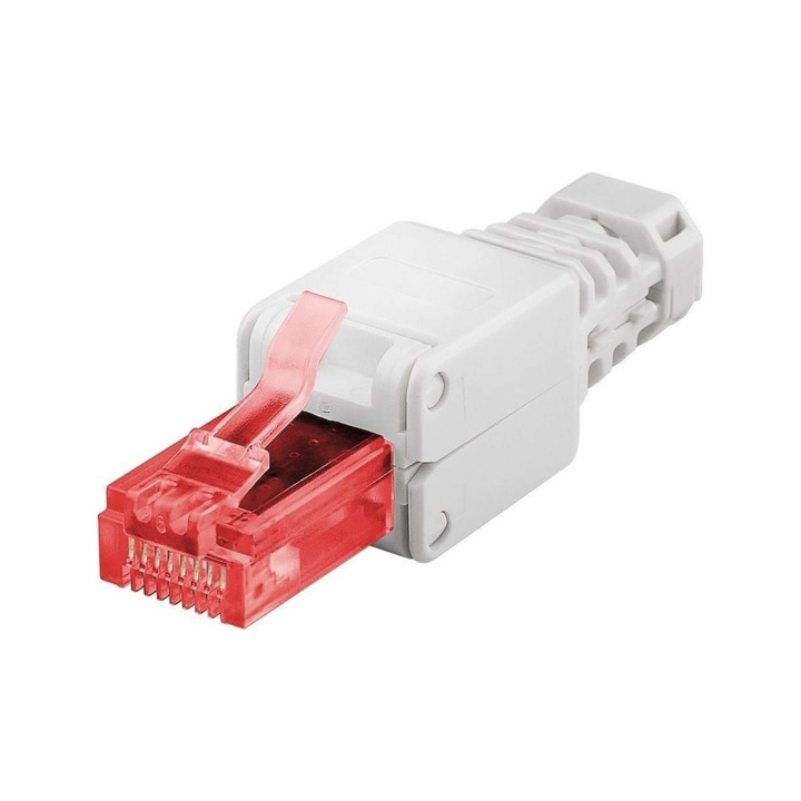 North RJ45 Kontakt för Cat6 kabel 2pack 8p8c i gruppen DATORER & KRINGUTRUSTNING / Datorkablar / Nätverkskablar hos TP E-commerce Nordic AB (D09261)