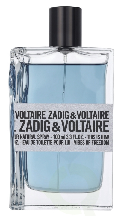 Zadig & Voltaire This is Him! Vibes of Freedom Edt Spray 100 ml i gruppen SKÖNHET & HÄLSA / Doft & Parfym / Parfym / Parfym för honom hos TP E-commerce Nordic AB (D09279)