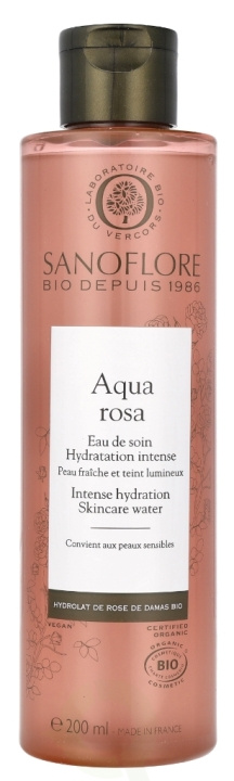 Sanoflore Aqua Rosa Botanical Liquid Care 200 ml i gruppen SKÖNHET & HÄLSA / Hudvård / Ansiktsvård / Ansiktsvatten & Facemist hos TP E-commerce Nordic AB (D09285)