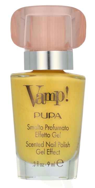 Pupa Milano Pupa Vamp! Scented Nail Polish 9 ml #109 Brilliant Yellow i gruppen SKÖNHET & HÄLSA / Manikyr/Pedikyr / Nagellack hos TP E-commerce Nordic AB (D09295)