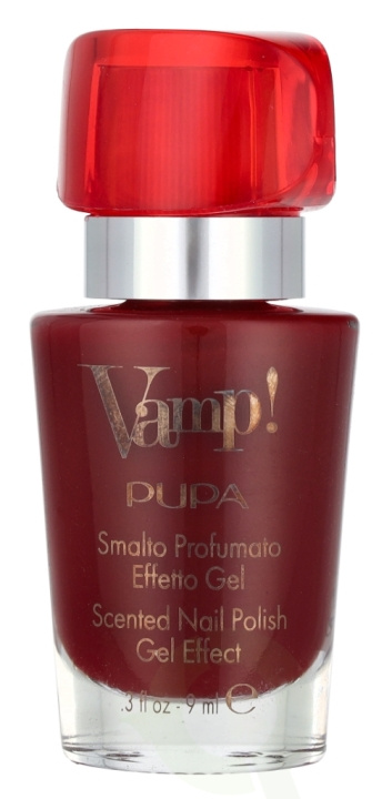 Pupa Milano Pupa Vamp! Scented Nail Polish 9 ml #205 Exotic Red i gruppen SKÖNHET & HÄLSA / Manikyr/Pedikyr / Nagellack hos TP E-commerce Nordic AB (D09296)