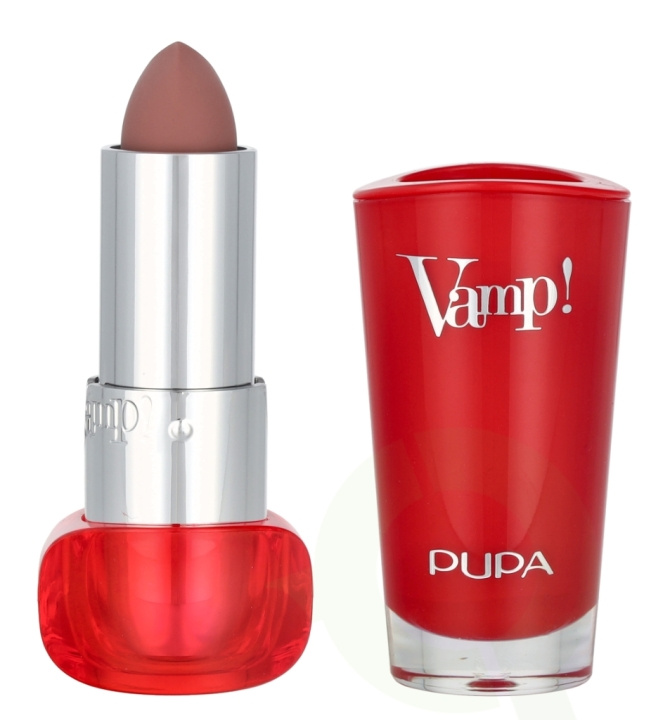 Pupa Milano Pupa Vamp! Extreme Colour Lipstick 3.5 g #101 Warm Nude i gruppen SKÖNHET & HÄLSA / Makeup / Läppar / Läppstift hos TP E-commerce Nordic AB (D09326)